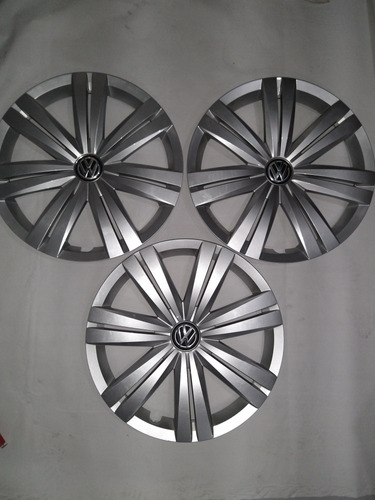 3 Tapones P/ Volkswagen Jetta Mk6 Rin 16 Usados Buen Estado