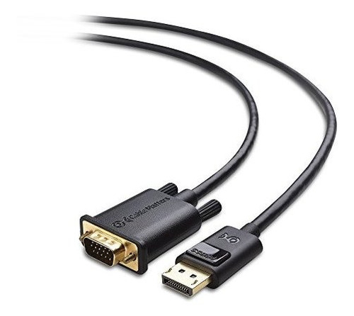 El Cable Importa El Displayport Plateado A Un Cable Vga De 6