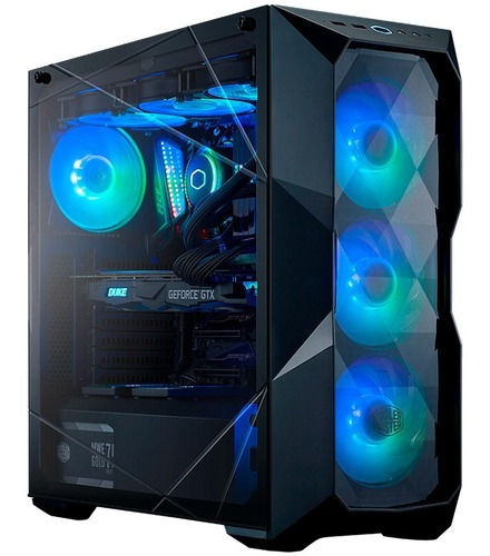 Case E-atx Cooler Master Masterbox Td500 Crystal Argb Color Negro