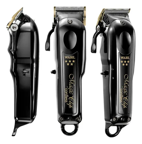 Wahl Maquina de Cortar Cabelo Magic Clip Black Sem Fio Bivolt 6500