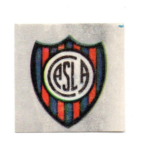 Figurita San Lorenzo Futbol Super Club Suplemento