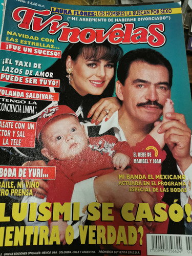 Revista Tv Y Novelas Maribel Guardia Y Joan Sebastian