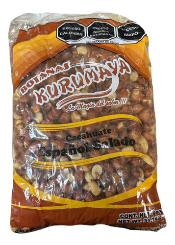 Cacahuate Español Salado Kurumaya 900g