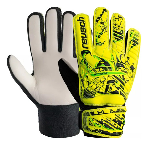 Guantes Arquero Reusch Attrakt Starter Solid Junior Talle 4