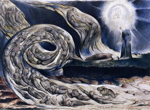 Cuadro 60x90cm William Blake Pintor Arte Britanico Obras M9