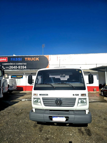 Vw 8120 4x2 Guincho Plataforma 5.50mts Ano 2005 Ñ 8150 915