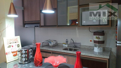 Imagem 9 de 15 de Apartamento Padrão Mobiliado Em Nova Petrópolis - São Bernardo Do Campo - 3819