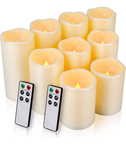 Velas Sin Llama, Velas Led Velas Exteriores Velas Imper...