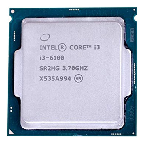 Procesador Intel Core I3 6100 Socket 1151