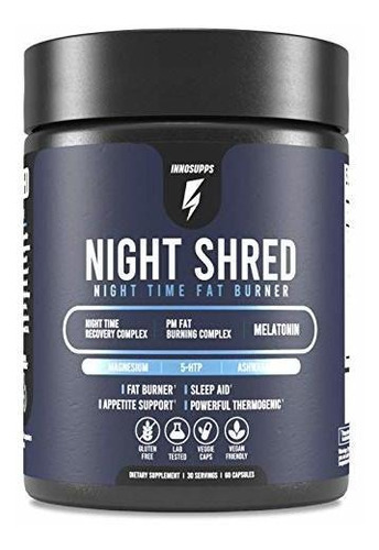 Inno Supps Night Shred - Night Time Natural Sleep Support -