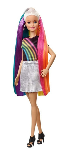 Barbie Cabello De Colores Peinados De Arcoíris