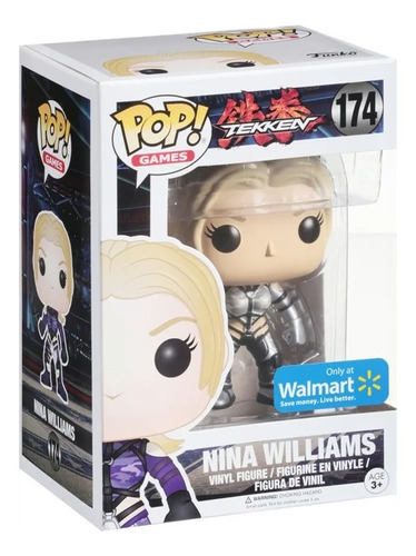 Funko Pop Nina Williams 174 (walmart) - Tekken