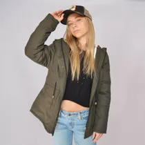 Comprar Customs Ba Camperas Mujer Parka Corderito Campera Invierno D