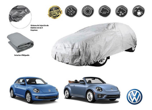 Funda Car Cover Afelpada Premium Vw Beetle 2.0l T 2019