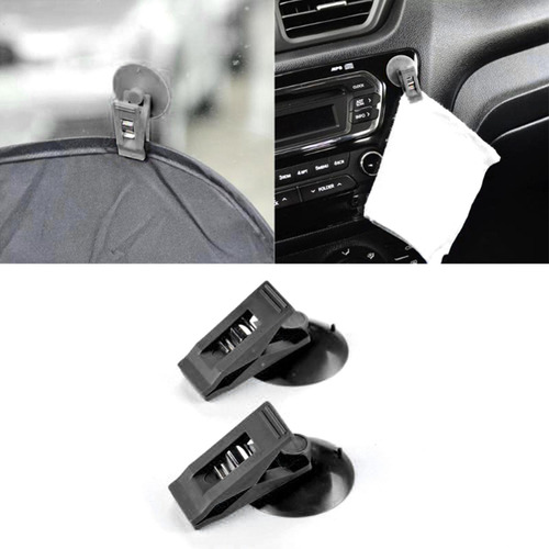 Clip De Ventosa Para Coche, Abrazadera De Ventosa Redonda