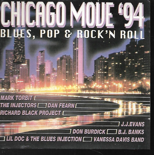 Chicago Move 94 Blues Pop & Rock And Roll Sello Savant Cd 