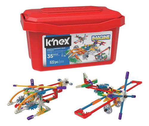 Set De Creación De Valor Knex Imagine Click Amp Construct