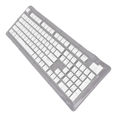 Teclado Mecánico: Abs, 108 Teclas, Doble Capa, Dos