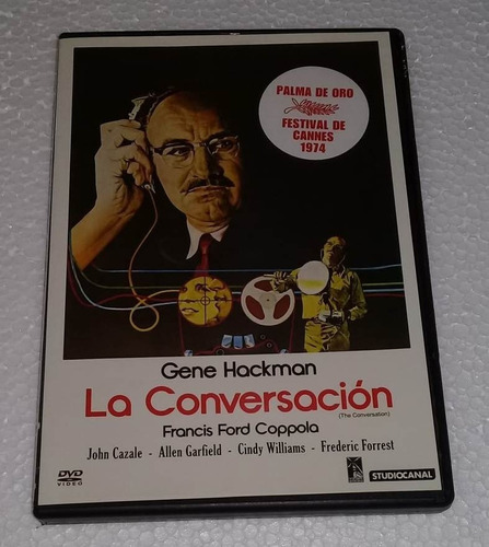 La Conversación Gene Hackman John Cazale Coppola Dvd Kktus