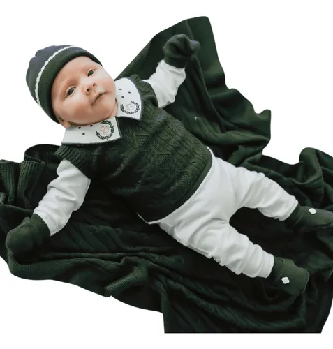 Kit Saida Maternidade Menino Menina Completa 7 Peças Rn