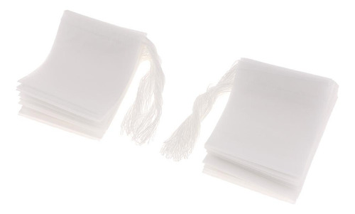 100pcs Bolsas De Té Desechable Mueble Cordón 5x6cm