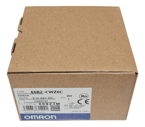Enconder Incremental Rotatorio Omron E6b2-cwz6c 1000 P/r.