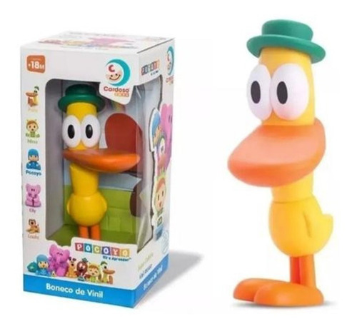 Figura Pato Pocoyo Cardoso Toys Ca282 Universo Binario