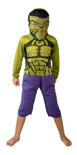 Disfraz Hulk Super Heroe Avengers Vengadores Original Eco