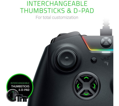 Control Gamer Razer Wolverine Ultimate Xbox Pc Color Negro