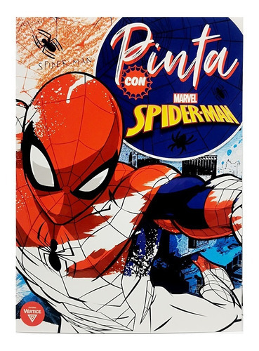 Pinta Con Spider Man 5308: Spider Man, De Marvel. Serie Marvel Editorial Vértice, Tapa Blanda En Español, 2023
