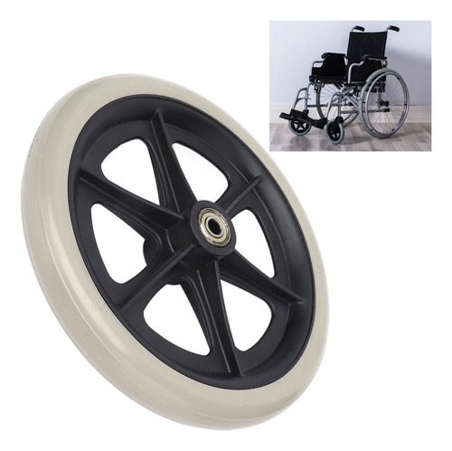 Rueda De Silla De Ruedas De 8 Pulgadas Pu Walker Caster Reem