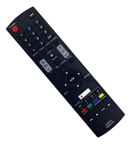 Reemplazo De Mando A Distancia Gj221-c Para Sharp Lc32le653u