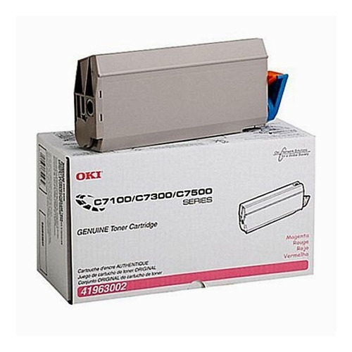 Toner Original Okidata C7100/c7300 Magenta 41963002