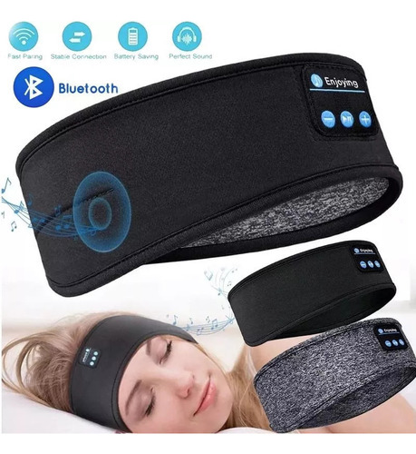 A Diadema Deportiva For Dormir Con Audífonos Bluetooth, Fin