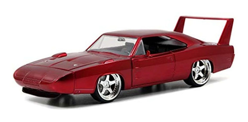 Fast & Furious Dom's Dodge Charger Daytona Coche, Rojo