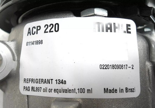 Imagem 7 de 9 de Compressor Ar Condicionado Grand Siena 1.4 2012 2013 A 2017