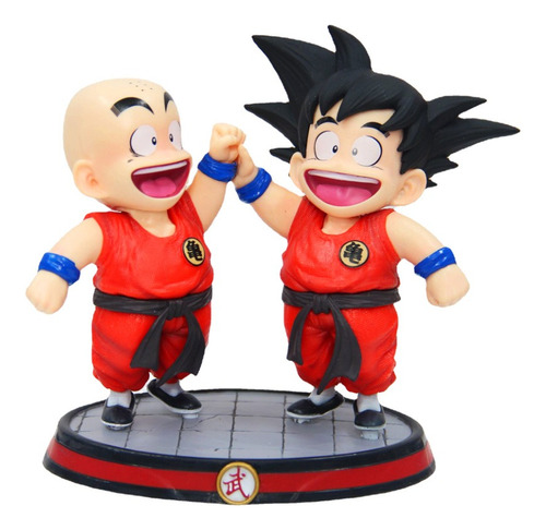 Figura De Accion Goku Y Krilin En El Torneo Anime Otaku