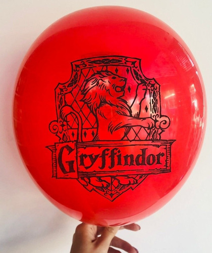 10 Globos Con Impresion Harry Potter, 12 PuLG, Aptos Helio