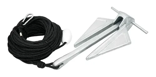 comprar Kit Âncora Veleiro 7kg (25 Metros) Danforth
