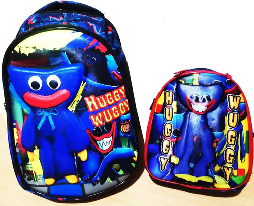 Mochila Huggy Wuggy Set Mochila + Lonchera 