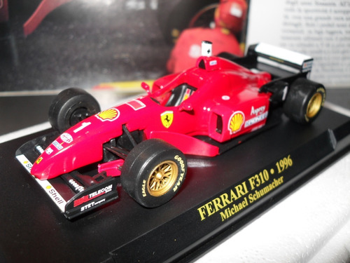 Ferrari F310-michael Schumacher-mundial F1-1996-1/43-altaya