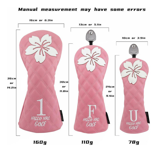 Funda Para Palo De Golf, Resistente Al Desgaste, Doctor Rosa
