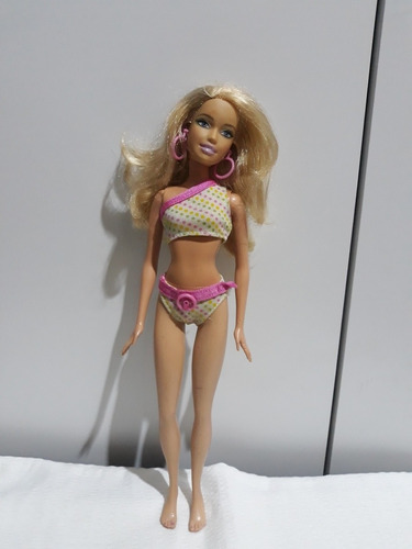 Linda Boneca Barbie Beach Glam 