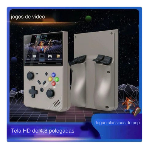Console De Game Portátil Retro Hd 4.8 Tela Led 3393 Game