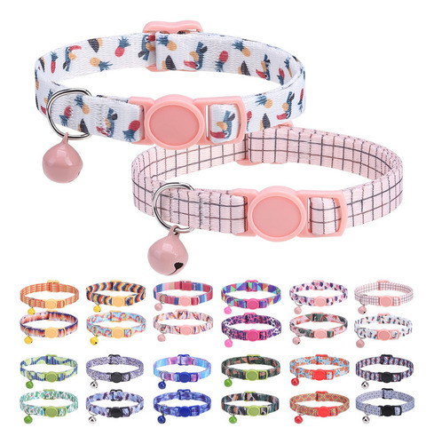 Dillybud Collares Para Gatos Separables Para Niñas Y Niños