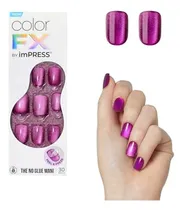 Comprar Uñas Postizas Autoadhesivas Impress Color Fx Fucsiatornasol