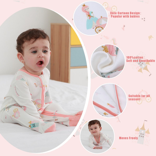 Pijama Para Bebé De Una Sola Pieza, Antideslizante