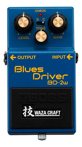 Boss Premium Waza Craft Blues Driver Pedal De Guitarra (bd-.