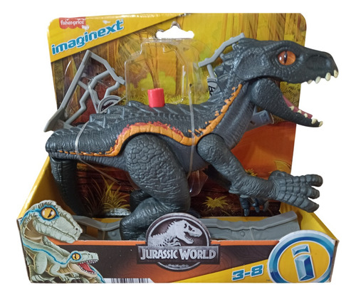 Indorraptor Imaginext Jurassic World Figura Cría Dinosaurio