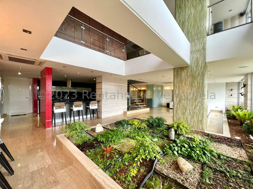 Penthouse De Lujo Y Exclusividad Con Vistas Panorámicas Lomas Del Sol, Caracas. Mo 24-3087